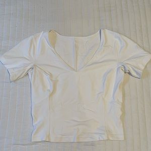 lululemon Nulu Cropped Slim Short Sleeve